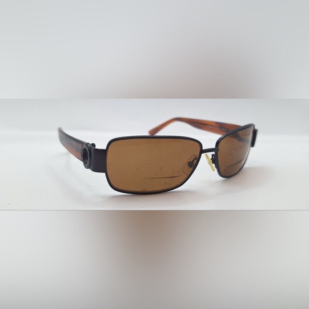 BCBGMaxAzria Black Oval Sunglasses Frames Only